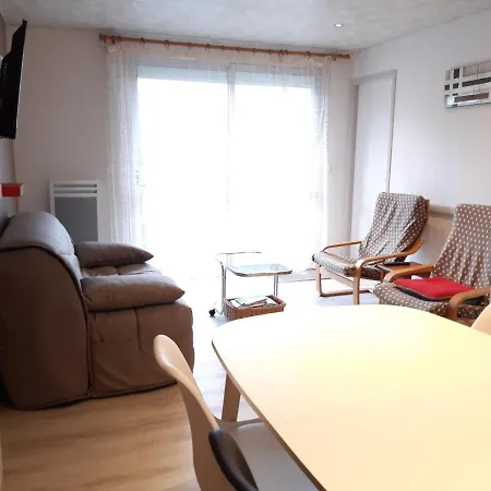 公寓 T2 Renove Rdc Quartier Pavillonnaire 阿赫莱斯热莱斯加佐斯特